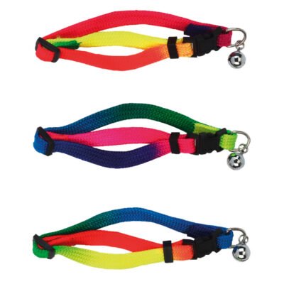 Cat Collar Rainbow